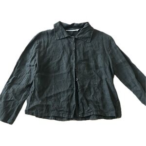 YUMI MAZAO linen top